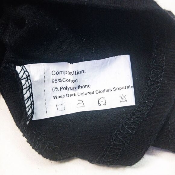 ZAFUL Black One Shoulder Chain Hollowed Out Tank Sz 6 - Picture 8 of 10